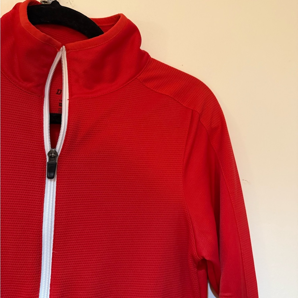 NWOT Nike Dri-Fit Red and White Sports Jacket - Picture 4 of 8